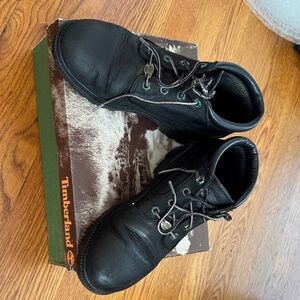 Timberland Nellie Chukka Women’s Black Leather Waterproof Boots